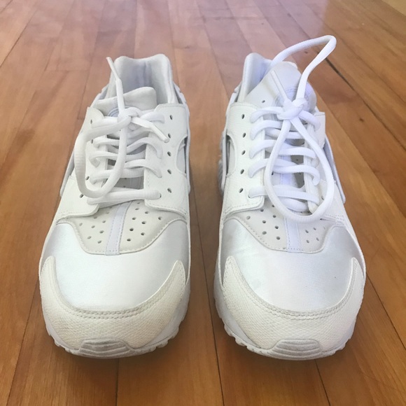 nike air huaraches white - Picture 4 of 5